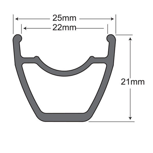Sun Ringle Helix TR25 SL Rim - 27.5