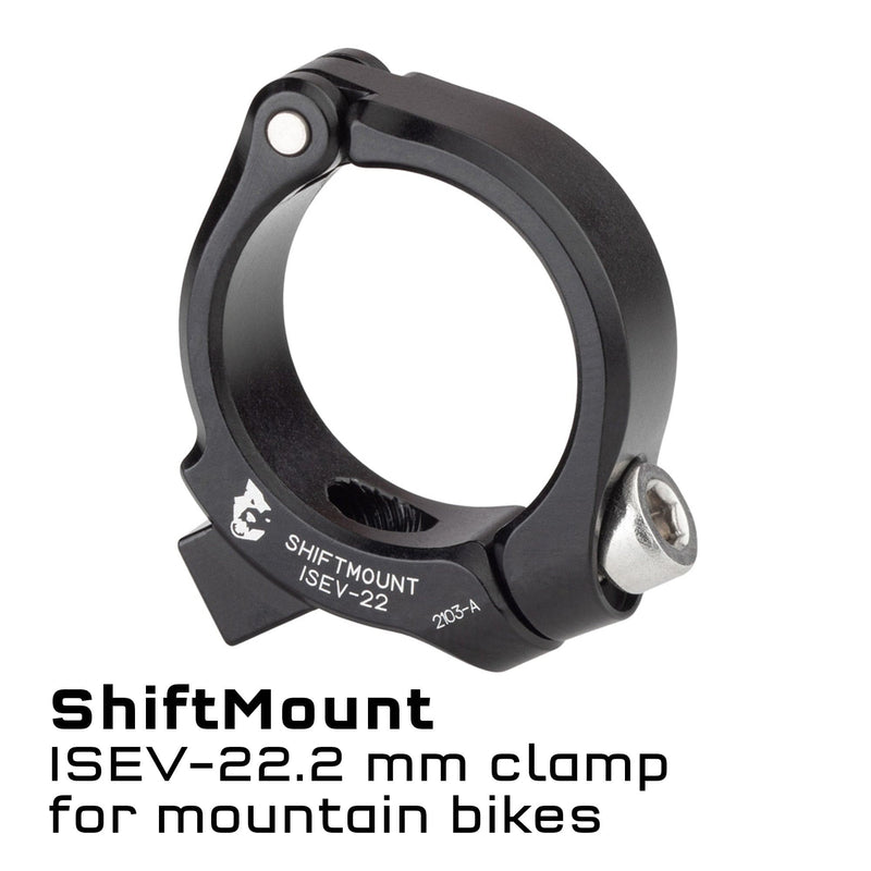 Load image into Gallery viewer, Wolf Tooth ShiftMount I-Spec-EV to I-Spec-II Aluminum Adapter for SRAM &amp; Shimano Helmets
