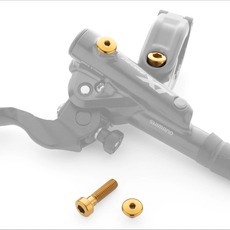 Load image into Gallery viewer, Terske Bolt Kit, Brake Lever, Shimano A, Gold
