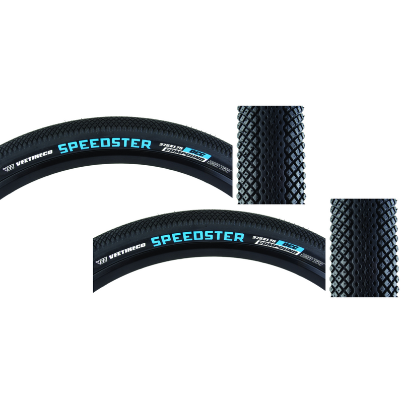 Load image into Gallery viewer, Vee-Tire-&amp;-Rubber-Speedster-27.5-in-1.75-Folding-TIRE1708PO2-Folding-Tires
