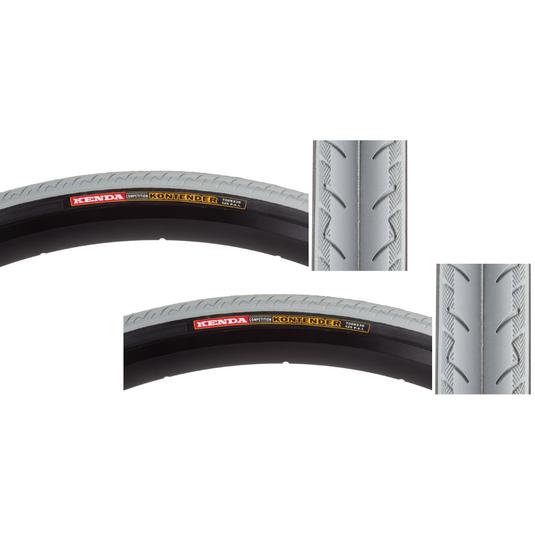 Kenda-Kontender-700c-23-Wire-TIRE2658PO2-Wire-Bead-Tires