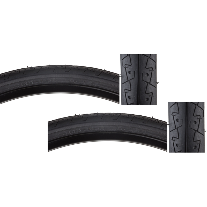 Load image into Gallery viewer, Sunlite-City-Slick-26-in-1.5-Wire-TIRE2712PO2-Wire-Bead-Tires
