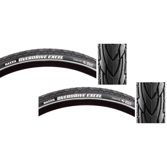 Maxxis-Overdrive-Excel-700c-35-Wire-TIRE3427PO2-Wire-Bead-Tires