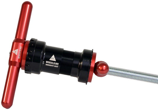 Wheels Manufacturing Bottom Bracket Press Essential Kit Bearing Press Red BP0006