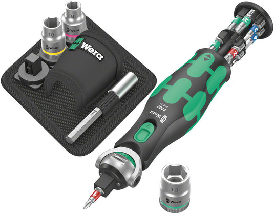 Wera 8009 Zyklop Ratchet Pocket Set 2, 18 pieces