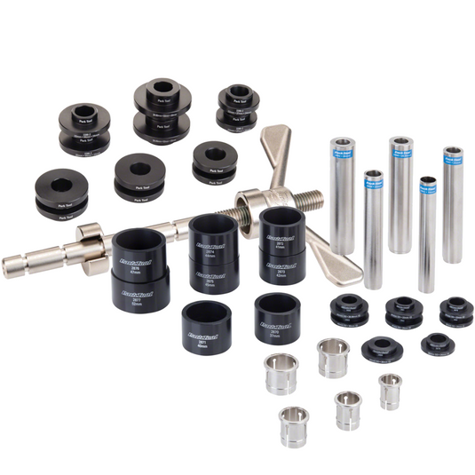 Park Tool Bottom Bracket Bearing Extractor & Press Set Bundle Precision, Durable, Easy-Use Bicycle Maintenance Tools