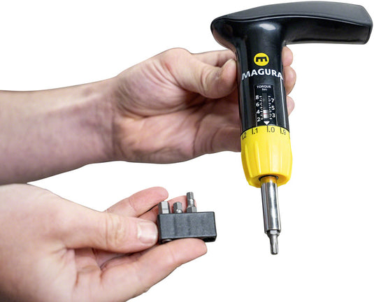 Magura Torque Tool Torque Wrench Black/Yellow T25, M4, M5 and M6 2 702 539