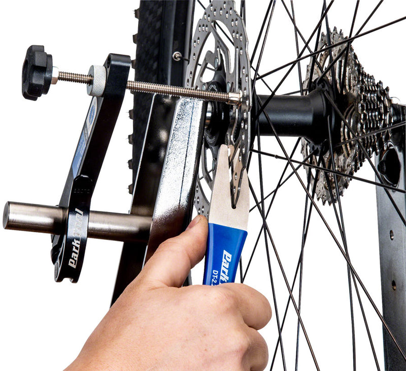 Load image into Gallery viewer, Park Tool Disc Brake Tools Rotor Truing Silver/Blue DT-2.2
