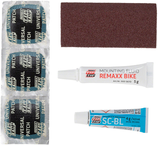 Rema TT13 Tubeless and Tube Type Tire Repair Kit - Bag of 5