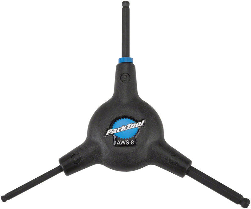 Load image into Gallery viewer, Park-Tool-3-Way-Ball-End-Hex-Wrench-AWS-8-Hex-Wrenches-TL7010
