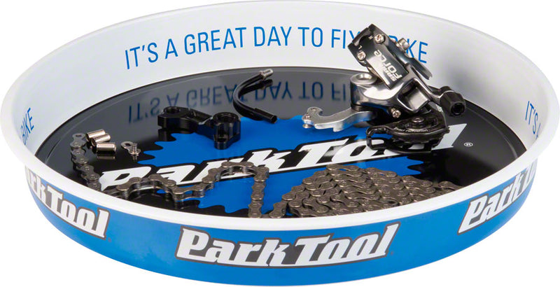 Load image into Gallery viewer, Park Tool TRY-1 Parts and Beer Tray No Slip Surface 12" Diameter
