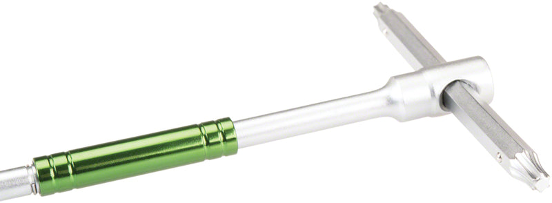 Load image into Gallery viewer, Park Tool THT Sliding T-Handle Torx Wrench Torx Wrench Silver/Green THT-25
