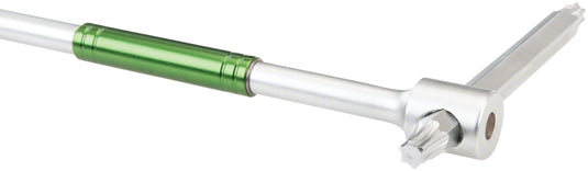 Park Tool THT Sliding T-Handle Torx Wrench Torx Wrench Silver/Green THT-25