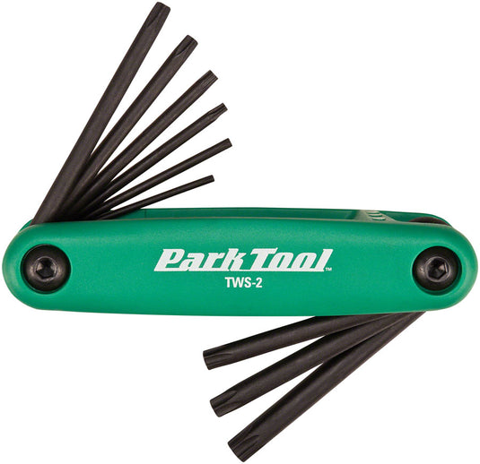 Park-Tool-Fold-Up-Torx-Compatible-Wrench-Set-TWS-2-Torx-Wrenches-TL7477