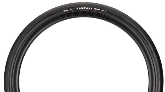 Teravail Rampart Tire - 700 x 45, Tubeless, Folding, Black, Durable, Fast Compound