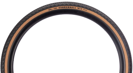 Teravail Cannonball Tire - 700 x 45, Tubeless, Folding, Tan, Light and Supple, Fast Compound