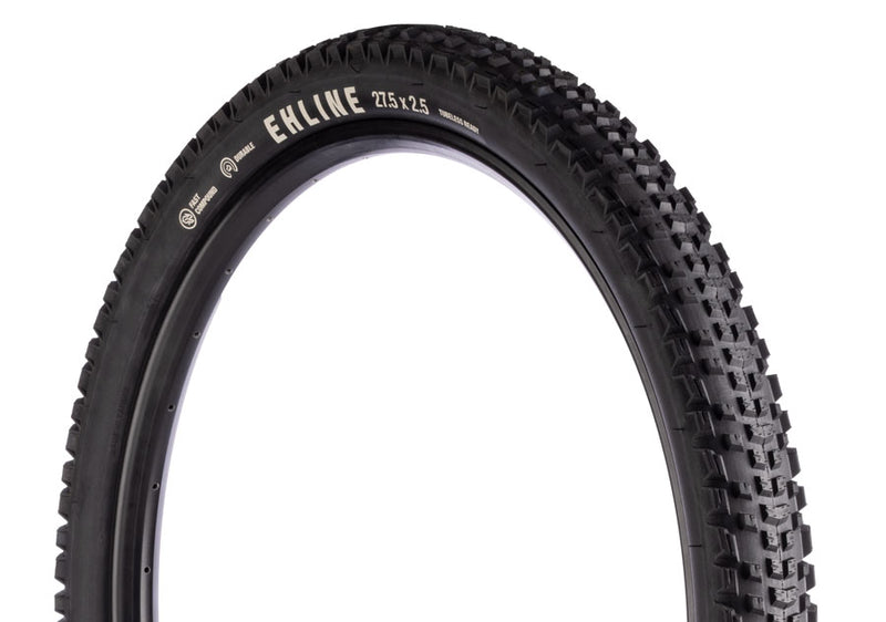 Load image into Gallery viewer, Teravail Ehline 27.5 x 2.5 Tubeless Ready Mountain Bike Tires Durable Fast-rolling XC Performance (Pack of 2)
