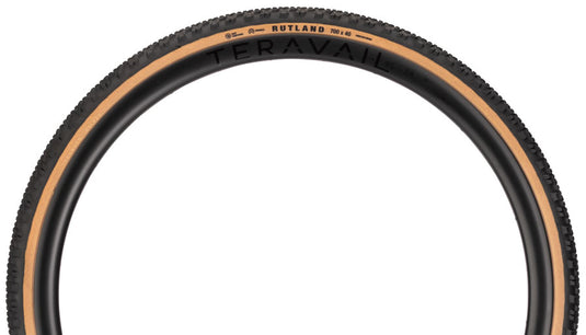 Teravail Rutland Tire - 700 x 40, Tubeless, Folding, Tan, Durable, Fast Compound
