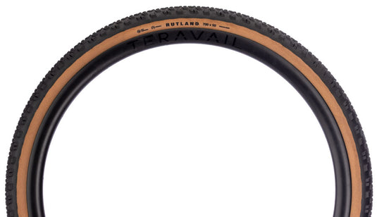 Teravail Rutland Tire - 700 x 50, Tubeless, Folding, Tan, Durable, Fast Compound