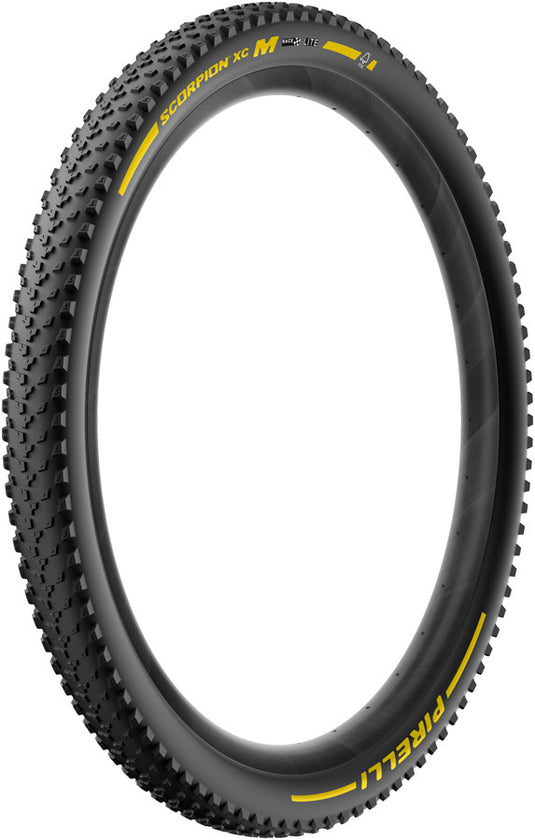 Pirelli Scorpion XC M 29x2.4 Tubeless Tire Bundle Lightweight, Race-Boosting Performance, Yellow Label, Team Edition