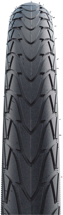 Load image into Gallery viewer, Schwalbe Marathon Racer Tire - 700 x 40, Clincher, Wire, Black/Reflex, RaceGuard, Addix Green, E-50
