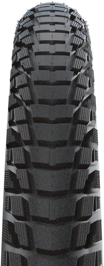 Schwalbe Marathon Plus Tour Tire - 26 x 2.00, Clincher, Wire, Black/Reflex, Performance, SmartGuard, Addix Green, E-50