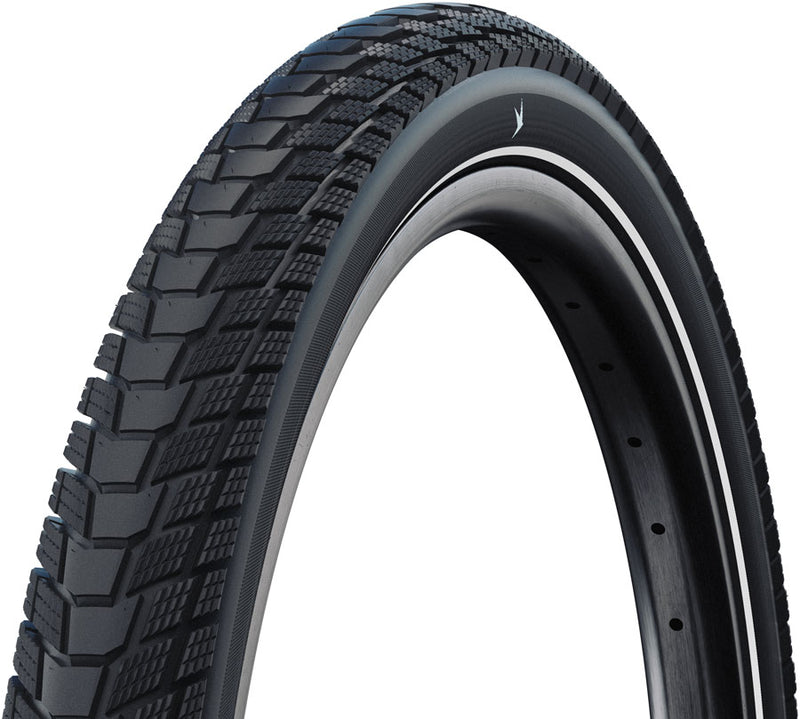 Load image into Gallery viewer, Schwalbe Motion Pick-Up 650b x 65 / 27.5x2.60 Clincher Wire Tire - Puncture Protection, Super Defense, Addix, E-Bike Ready, Recycling-Friendly, Heavy-Duty Cargo &amp; Utility Tire (2 Pack)
