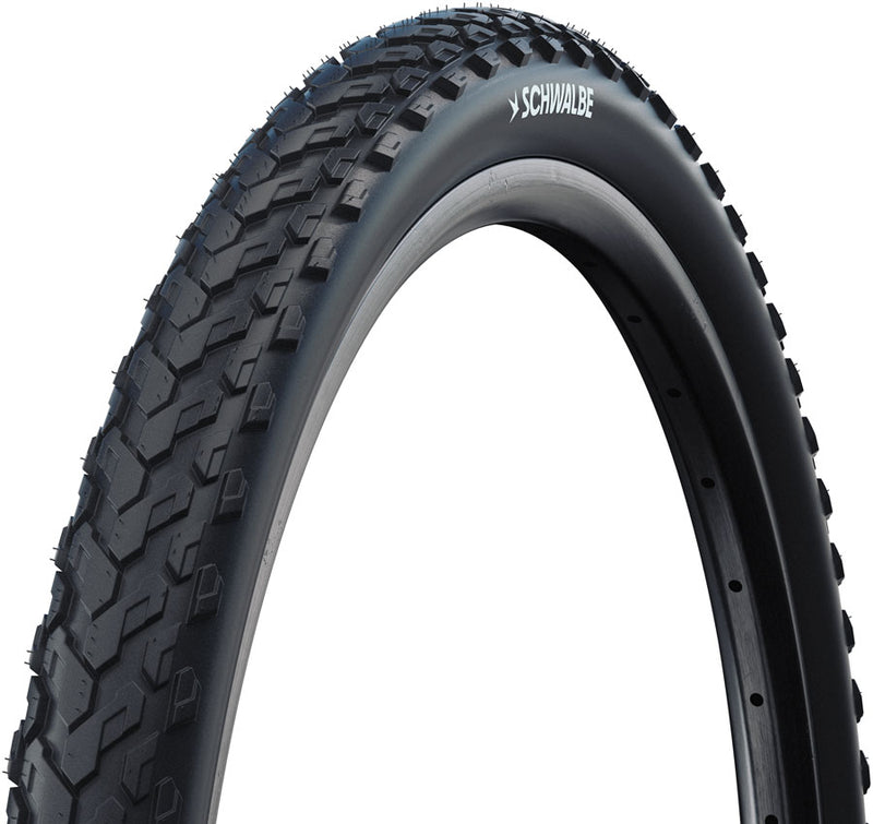 Load image into Gallery viewer, Schwalbe Motion Land Cruiser 26"x2.00 Clincher E-25 Tire with K-Guard &amp; Green Sustainable Rubber

