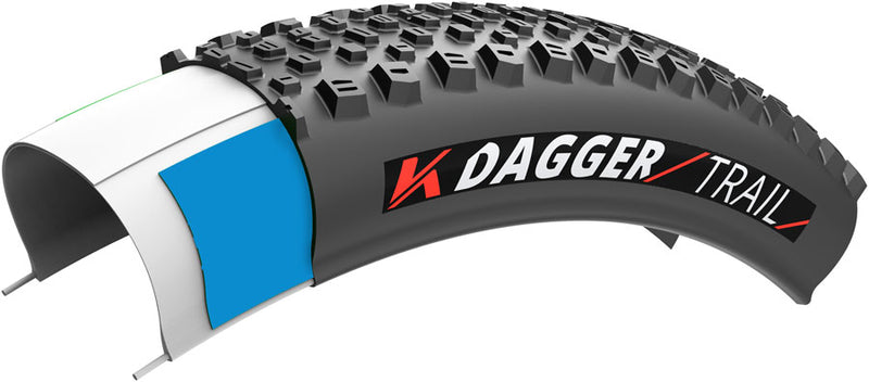 Load image into Gallery viewer, Kenda Dagger Tire - 29 x 2.40, Tubeless, Folding, Black, Trail, K-Series
