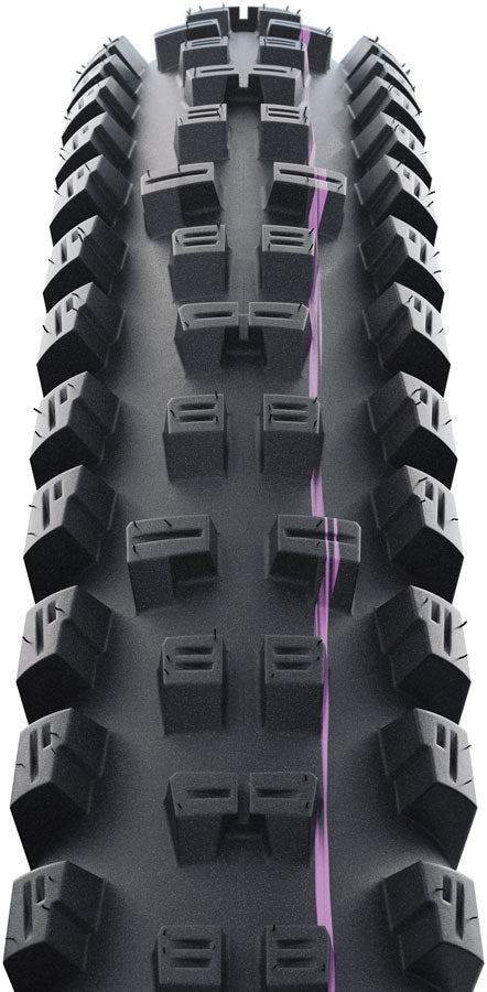 Load image into Gallery viewer, Schwalbe Tacky Chan Trail Pro, Mountain Tire, 29x2.40, Folding, Clincher, Ultra Soft, Trail Pro - Diagonal, 67TPI, Black
