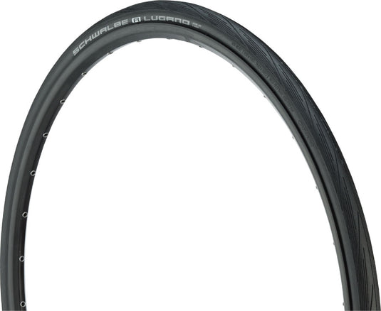 Pack of 2 Schwalbe Lugano Tire 700 x 28 Clincher Wire Black Active Line