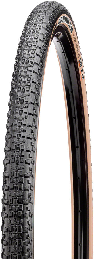 2 Pack Maxxis Rambler Tire 700 x 40 Tubeless Folding Black/Dark Tan Dual