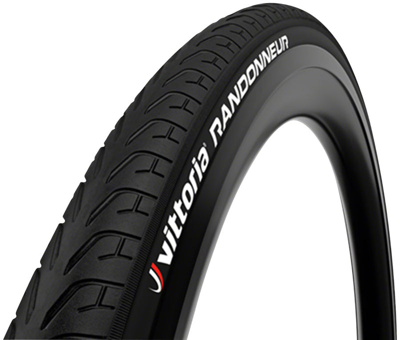 Load image into Gallery viewer, Pack of 2 Vittoria Randonneur Tire 700 x 35 TPI 26 Clincher Wire Black Touring Hybrid
