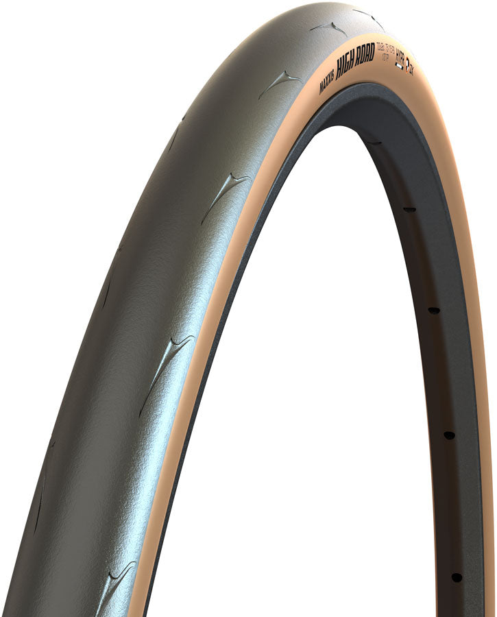 Load image into Gallery viewer, Maxxis High Road Tubeless Road Bike Tires 700x28 HYPR Compound, Puncture Protection, Folding Bead (2-Pack)
