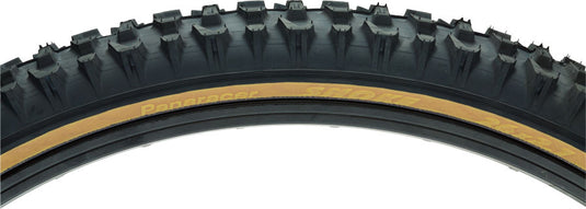 Premium 26" Mountain Bike Tire Bundle - Panaracer Dart & Smoke Clincher Folding Tires with 3D Multi-Angle Knobs, 60 TPI, Black/Tan, Durable Performance & Cornering Traction