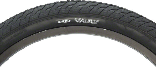 Pack of 2 CST Vault BMX Tire 20 x 2.20 Clincher Wire Bead Black BMX Bike