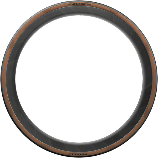 Pirelli PZero Race TLR Road Tire, 700x30C, Folding, Tubeless Ready, SmartEVO, TechWALL+, 127TPI, Tanwall, Made in Italy