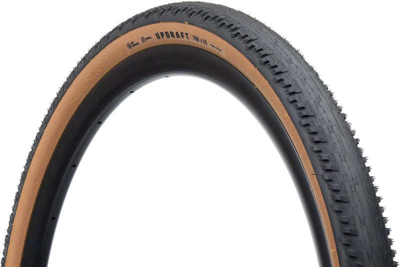 Load image into Gallery viewer, Teravail Updraft Tire - 700 x 50, Tubeless, Folding, Tan, Durable, Fast Compound
