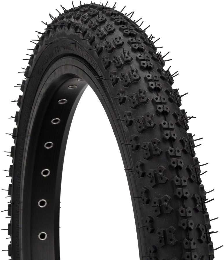 Load image into Gallery viewer, Kenda K50 12.5" Clincher Bike Tires Durable Wire Bead BMX Replacement, All-Purpose Short Knobbies
