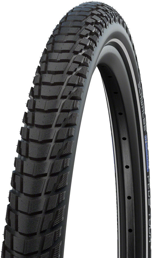 Pack of 2 Schwalbe Marathon Plus Tour Tire - 26 x 2.0, Clincher, Wire, Black/Reflective, Performance Line, SmartGuard, Addix, E-50