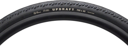 Teravail Updraft Tire - 700 x 35, Tubeless, Folding, Black, Durable, Fast Compound