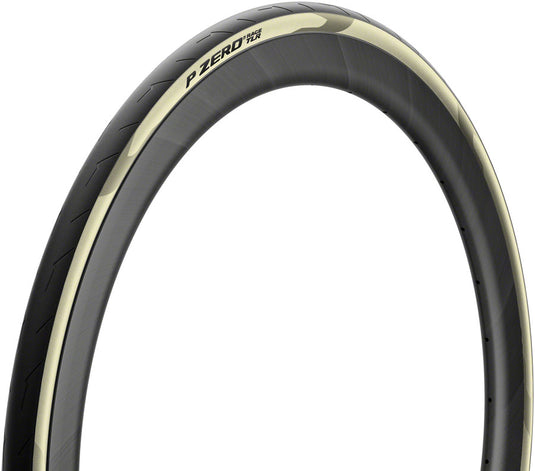 Pirelli PZero Race TLR Road Tire, 700x28C, Folding, Tubeless Ready, SmartEVO, SpeedCORE, 120TPI, Retro, Made in Italy