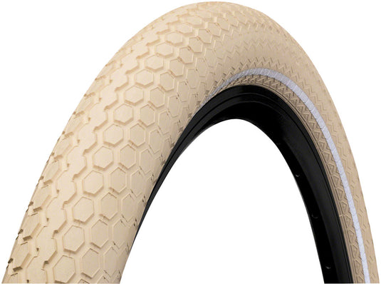Pack of 2 Continental Retro Ride Cruiser Tire - 700 x 50, Clincher, Wire, Cream/Reflex, ProTection