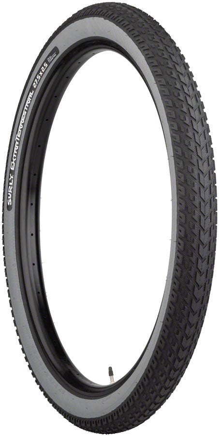 Surly ExtraTerrestrial Tire 27.5 x 2.5 Tubeless Folding Black/Slate 60tpi