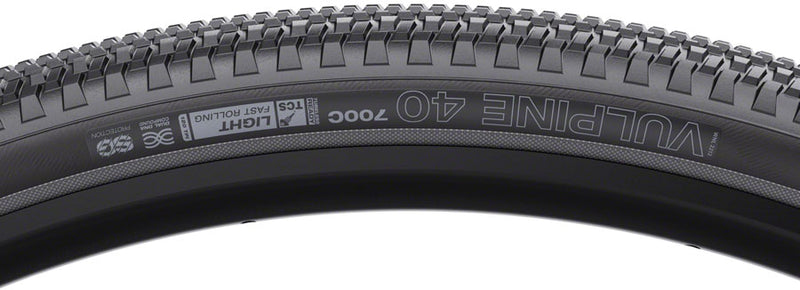 Load image into Gallery viewer, WTB Vulpine Tire - 700 x 40, TCS Tubeless, Folding, Black, Light/Fast Rolling, Dual DNA, SG
