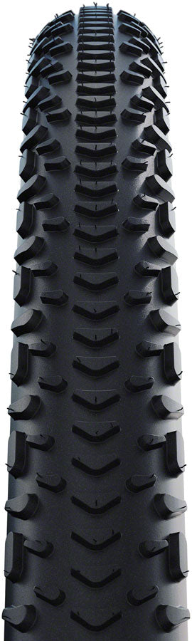 Schwalbe G-One RX Tire - 700 x 50, Tubeless, Folding, Black, Performance, RaceGuard, Addix Green, E-25