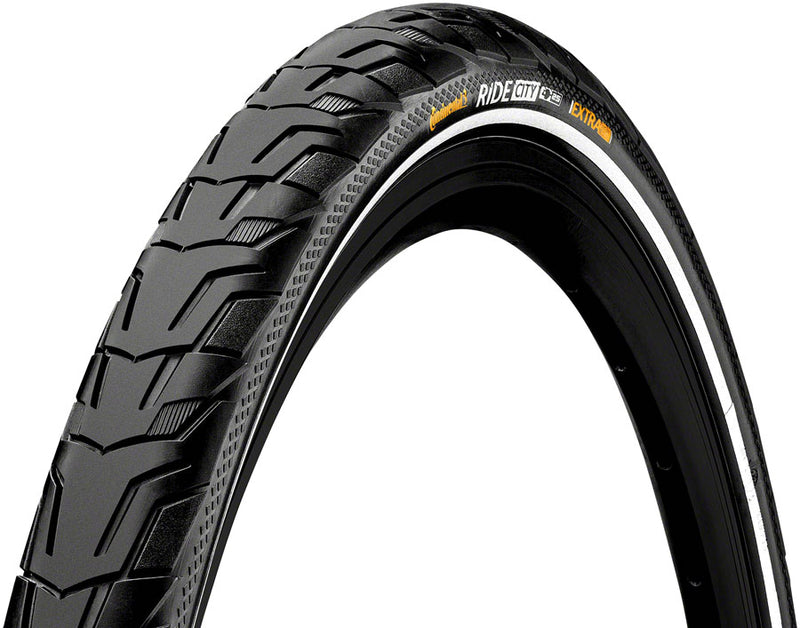 Load image into Gallery viewer, Pack of 2 Continental Ride City Tire - 26 x 1.75, Clincher, Wire, Black/Reflex, ExtraPuncture Belt, E25
