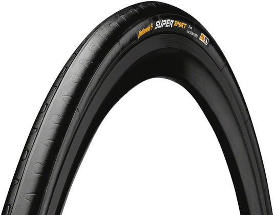 Pack of 2 Continental Super Sport Plus Tire - 27 x 1-1/8, Clincher, Wire, Black, Plus Breaker