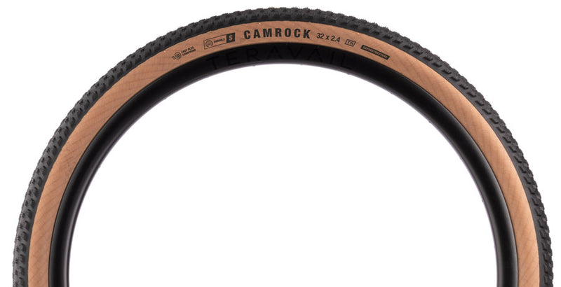 Load image into Gallery viewer, Teravail Camrock Tire - 32 x 2.4, Tubeless, Folding, Tan, Light Trail - Superstructure , Fast Plus Compound
