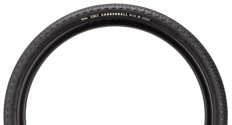 Load image into Gallery viewer, Teravail Cannonball Tire - 32 x 2.2, Tubeless, Folding, Black, Light and Supple, Superstructure, Fast Plus Compound

